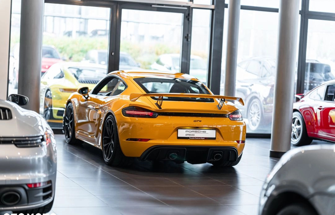 Porsche 718 Cayman cena 697718 przebieg: 10500, rok produkcji 2021 z Lubaczów małe 596